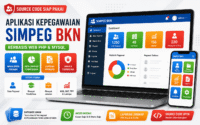 program aplikasi kepegawaian simpeg bkn php mysql