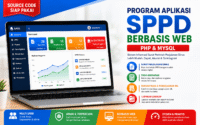 program aplikasi sppd berbasis web php mysql