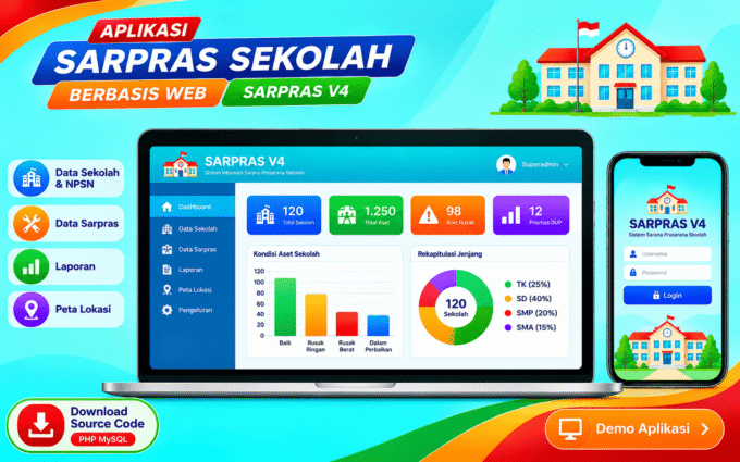 aplikasi sarpras sekolah berbasis web