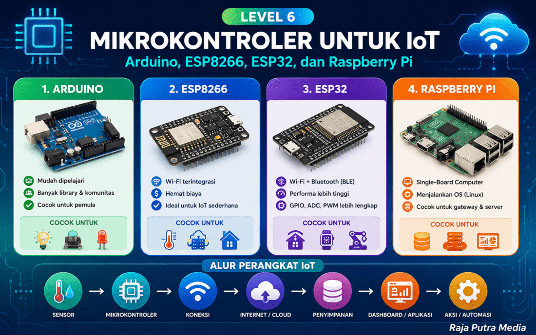 mikrokontroler untuk iot