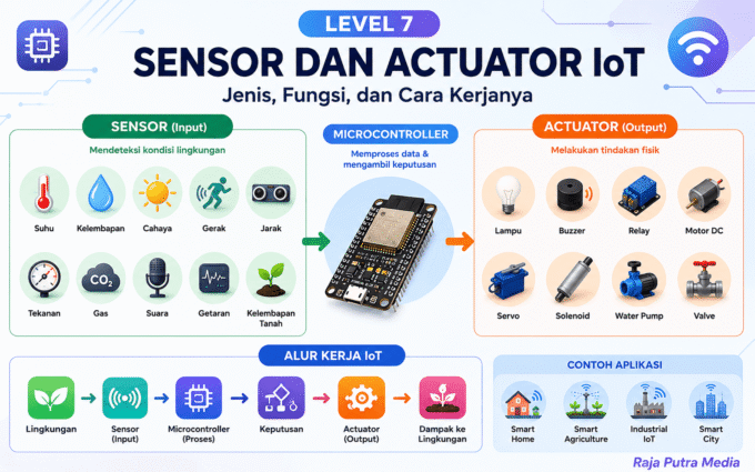 sensor dan actuator iot