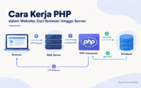 cara kerja php