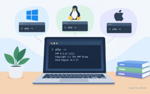 cara cek versi php