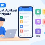 membuat aplikasi flutter