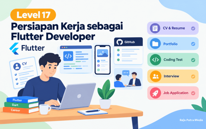 persiapan kerja flutter developer