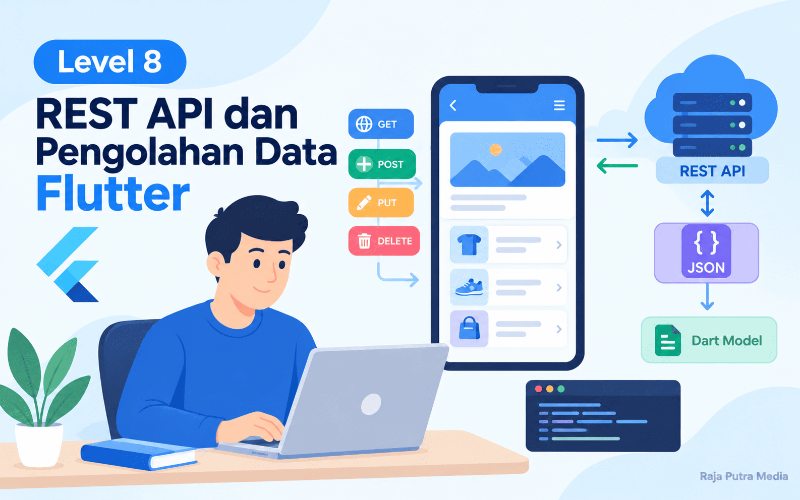 rest api flutter