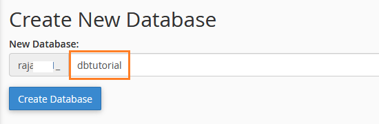 cara membuat database mysql di cpanel hosting