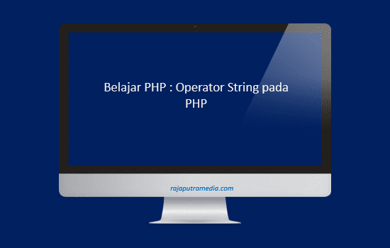operator string pada php